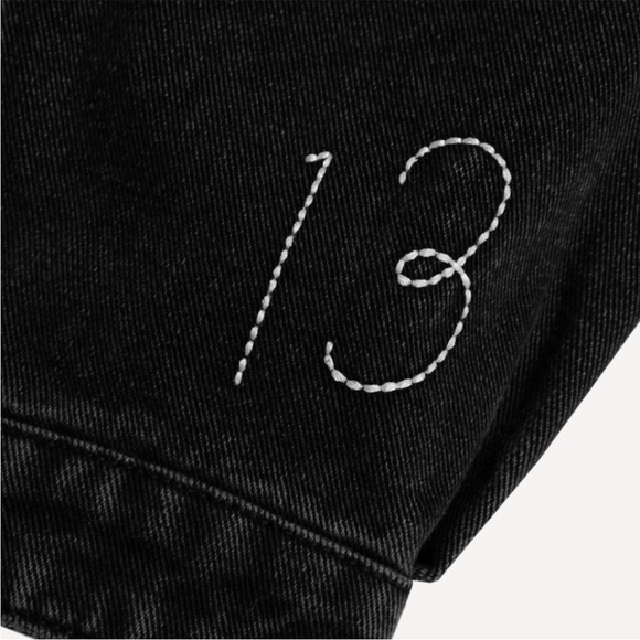 New Taylor Swift Speak Now Taylor's Version Firework Jacket Black Denim Jacket M - Picture 9 of 12